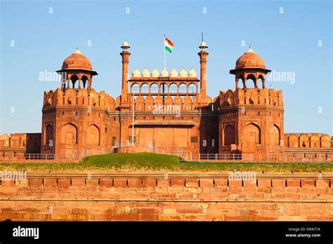 Red Fort Complex In Delhi India Stock Photo Alamy