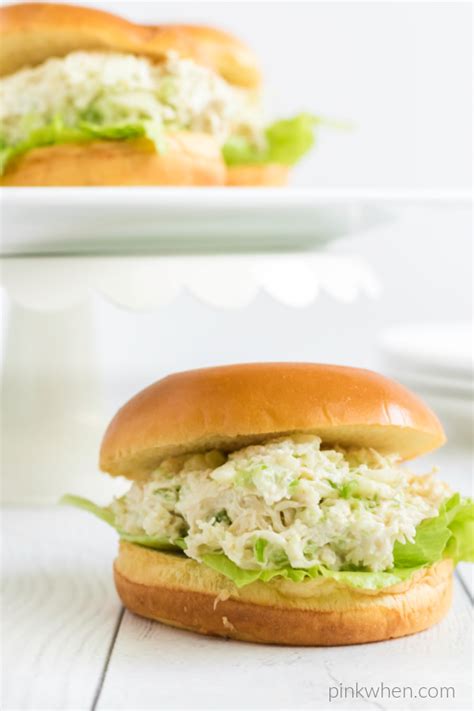 The Best Chicken Salad With Apples Pinkwhen