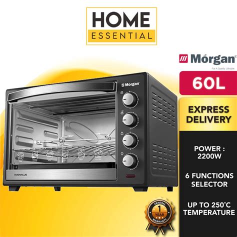 Morgan Electric Oven With Convection And Rotisserie Function 60l Meo 602rc Shopee Malaysia