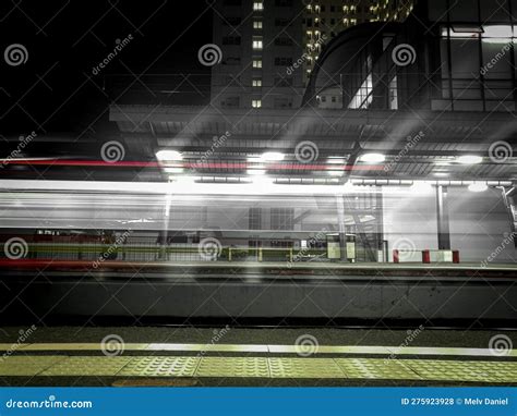 Missing Train Just Left the Station Stock Photo - Image of shadow, architecture: 275923928