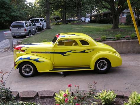 1939 CHEVY CHOPPED TOP COUPE HOT ROD RACE CAR DRAG CAR STREET ROD GASSER For Sale
