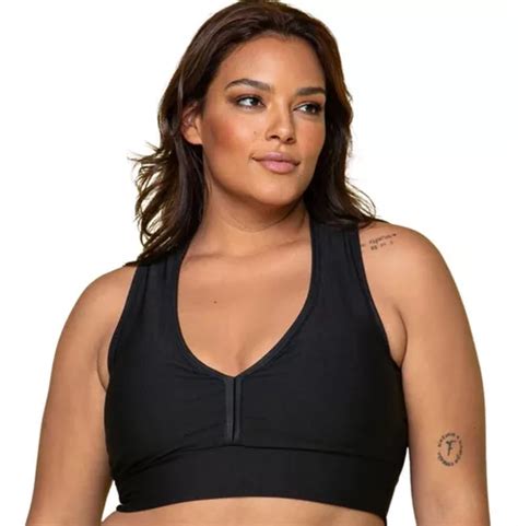 Top Fitness Academia Nadador Bojo Feminino Plus Size MercadoLivre