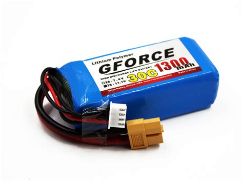 Gforce C Mah S V Lipo Xt Connector