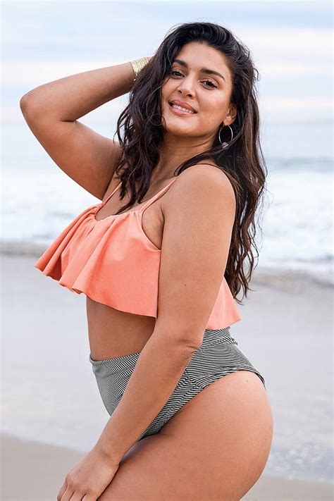 Pink Ruffle Plus Size Bikini