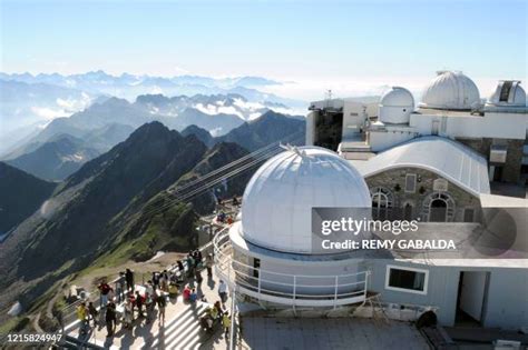 observatoire du pic du midi stock  high res pictures