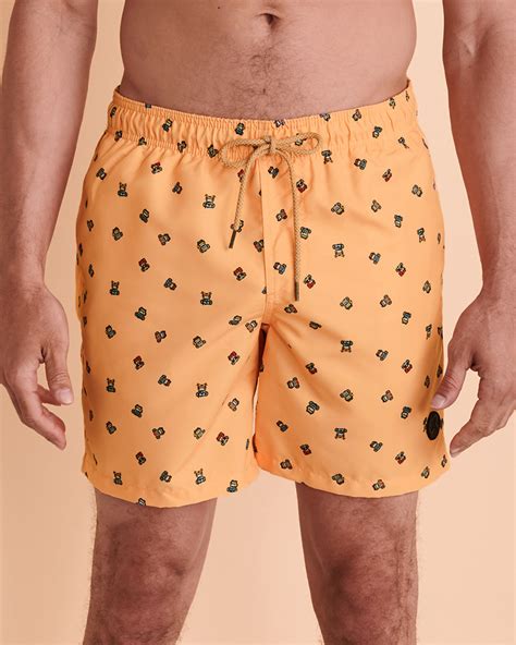 KUWALLA Recycled Volley Swimsuit Papaya Bikini Village