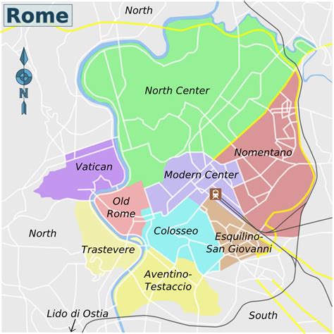 Mejores Zonas Para Alojarse En Roma