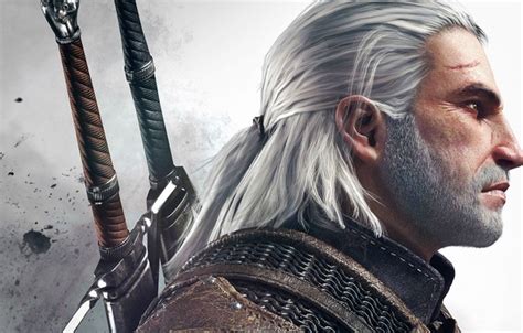 Wallpaper Sword Warrior Beard Armor The Witcher The Witcher