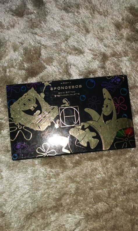 Hipdot SpongeBob Bikini Bottom Eyeshadow Palette Beauty Personal Care Face Makeup On Carousell