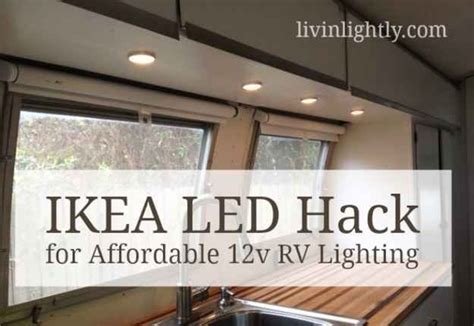 Hook Up Ikea Led Lights To Run On Your Trailers 12v System 37 Rv