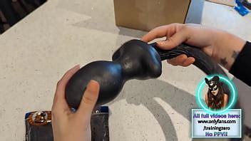 Unboxing Big Butt Plug Purchases For My Male Slave Training Zero Ass Stretching Pegging Puppy