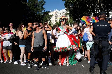 M S De Un Mill N De Personas Celebr El Orgullo Gay En Una Impresionante Fiesta En Madrid Infobae