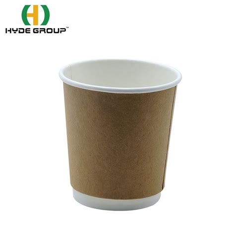 Heavy Calibre Takeaway Insulated Kraft Paper Cups With Lids China