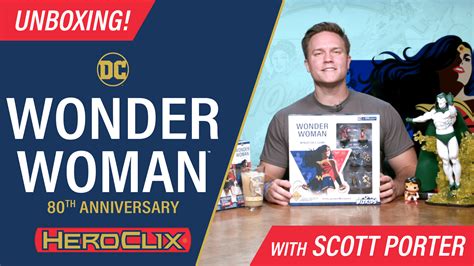 DC Comics HeroClix: Wonder Woman 80th Anniversary Scott Porter Unboxing & Rules | HeroClix