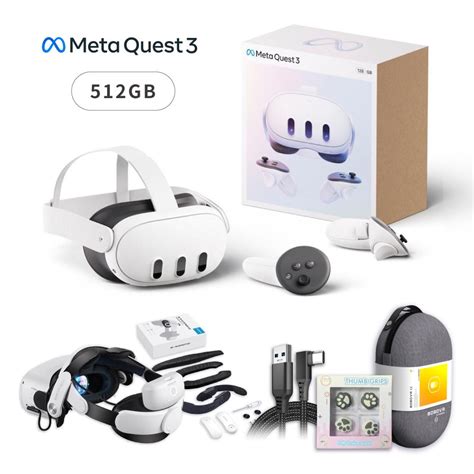 Oculus META Quest 3 512G VR主機+BOBOVR M2 Pro+M2轉M3配件包 - PChome 24h購物