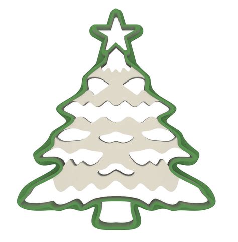 Cookie Cutter Christmas Tree By Peter C Download Free Stl Model