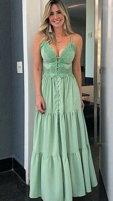 Pin De Marcia Firmino Em Looks Em 2024 Vestidos Estilosos Belos