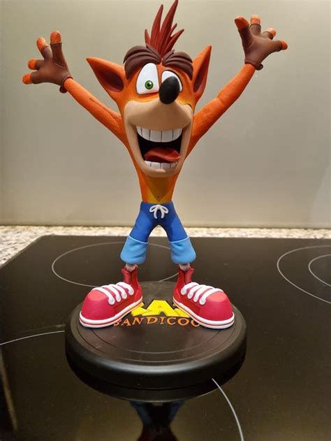 Crash Bandicoot Statue Figur 23 Cm First 4 Figures Kaufen Auf Ricardo