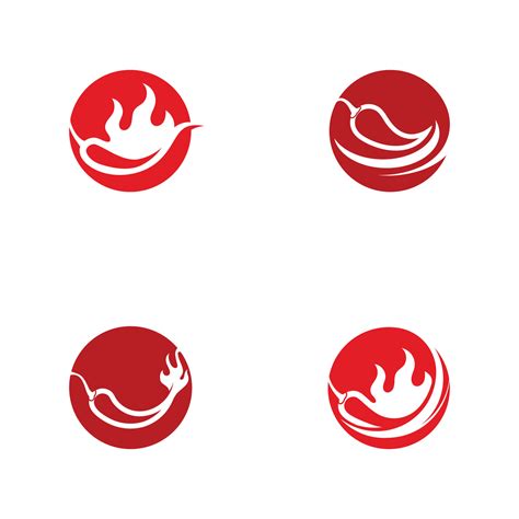 Red Hot Natural Chili Icon Vector Illustration Vector Art At Vecteezy