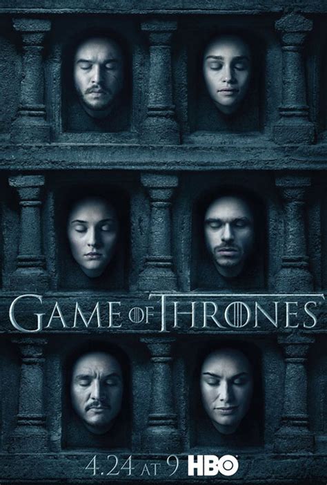 อุ่นเครื่อง Game Of Thrones 6 ปล่อยโปสเตอร์ตัวละครออกมายั่ว