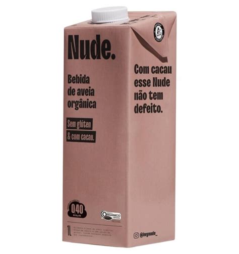 Bebida De Aveia Org Nica Sabor Cacau L Nude Nude