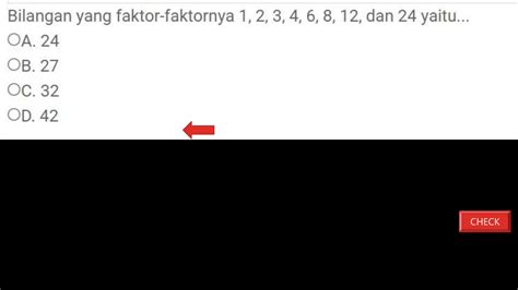 soal matematika kelas  materi kpk fpbpptx science