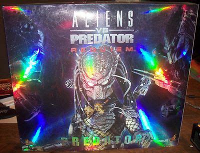 Sideshow Hot Toys Wolf Predator Avp Requiem Box And Parts For Figure