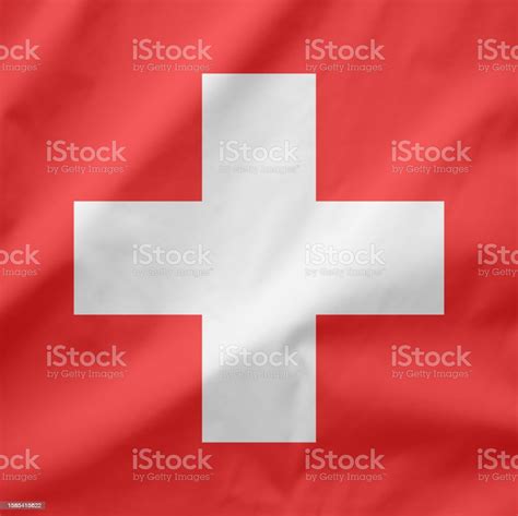 national flag  switzerland  square shape  swiss cross stock