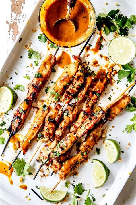 Descubrir Imagen Chicken Satay Receta Abzlocal Mx