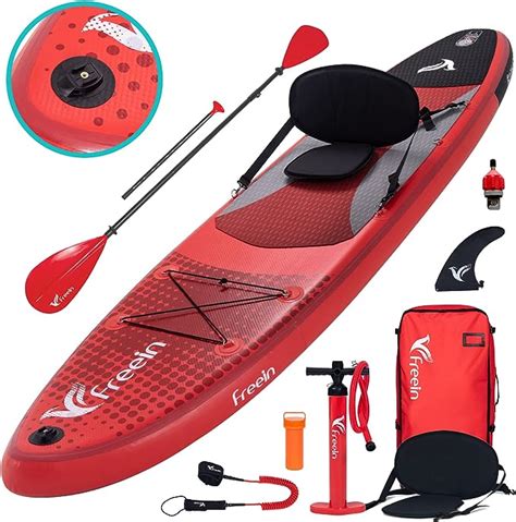 Freein Sup Inflatable Stand Up Paddle Board With Kayak Seatpaddle