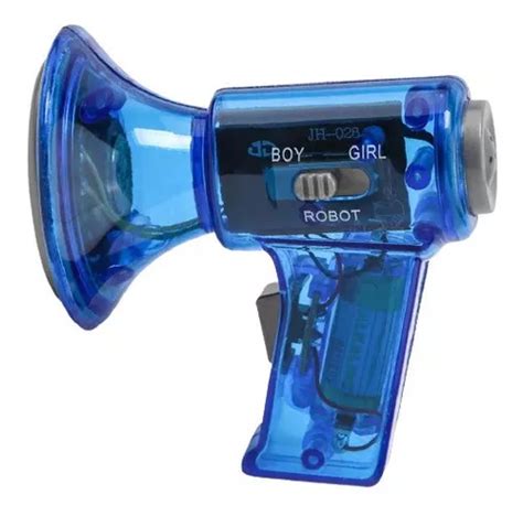 Megafone Infantil - Mini Megafone Alto Falante Infantil Trocador De Voz Crianças ...