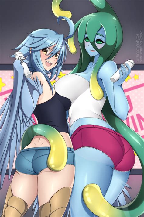 Papi And Suu Monster Musume By Lindaroze Hentai Foundry