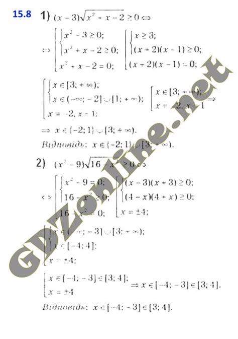 ГДЗ алгебра 10 клас Мерзляк 2018 Профільний рівень