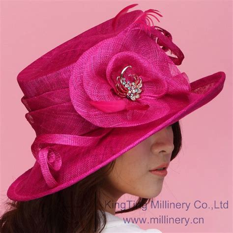 Free Shipping Elegant New Women Dress Hat Sinamay Hat Sinamay Ribbons Women Hat Sun Shading