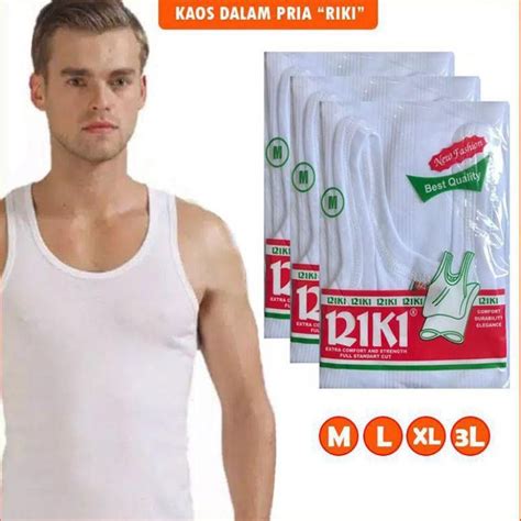 Jual Kaos Dalam Singlet Kaos Kutang Kaos Dalam Kaos Dalam Putih