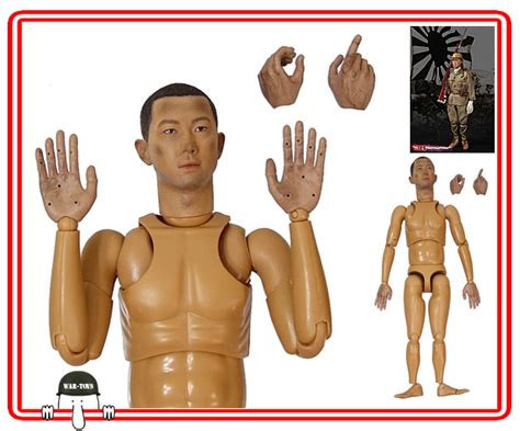 WWII IJA 32nd Army 24th Division Private Takuya Hayashi Nude Figure