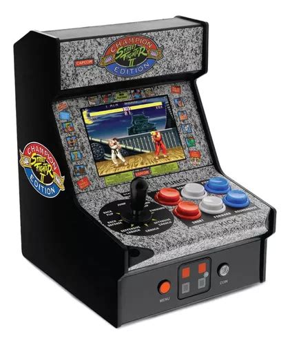 Mini Consola Arcade Street Fighter Ii My Arcade Cuotas Sin Inter S