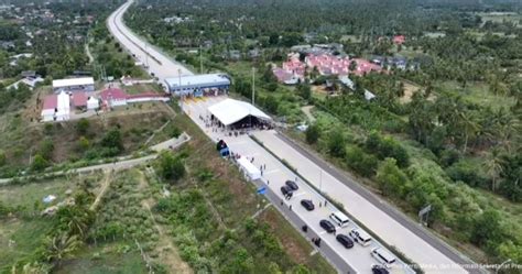 Presiden Jokowi Resmikan 35 Km Jalan Tol Sigli Banda Aceh Logistik News