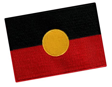 Australian Aboriginal Flag Patch