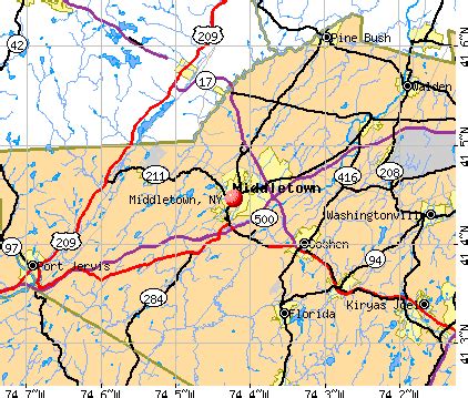 Orange County Ny Map Of Towns