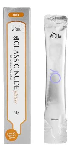 Gel Sach Classic Nude Glitter G V Lia Mercadolivre