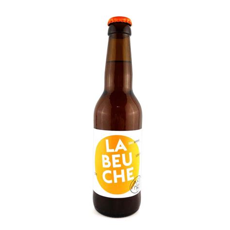 Bière artisanale ambrée La Beuche La Rinçotte 33 cl