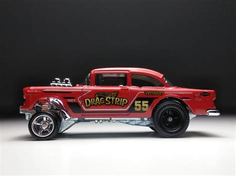 CHEVY Bel Air GASSER Hot Wheels Custom Real Rubber Tires Etsy