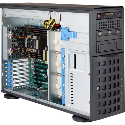 Supermicro Sc Bac R K B Sq Tower U E Atx Sata Sas Hot Swap