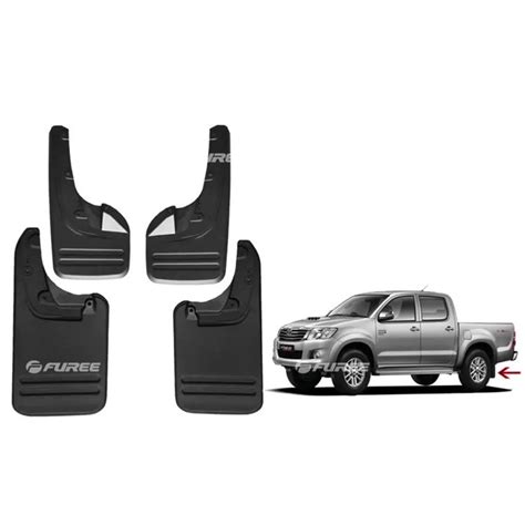 Pickup Hilux Revo Vigo Truck Mud Flap Car Fenders Mudguards Plastic