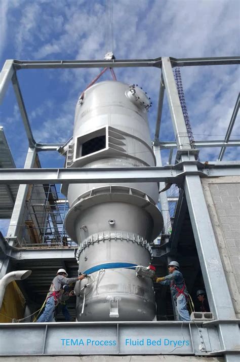 Process Static Fluid Bed Batch Dryer Tema Process