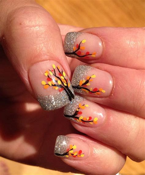 15 Cute Easy Fall Autumn Nail Art Designs Ideas 2015 Fabulous