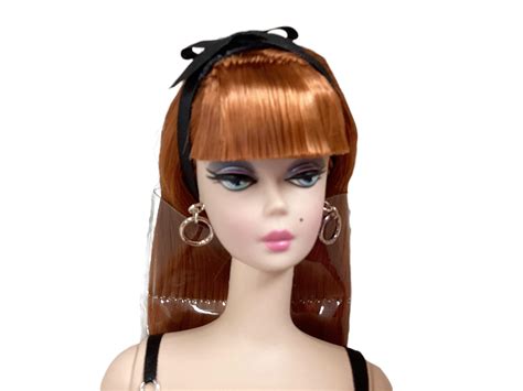 Bid Now Bfmc Silkstone Barbie Lingerie She Is Part Of The Lingerie Collection Red