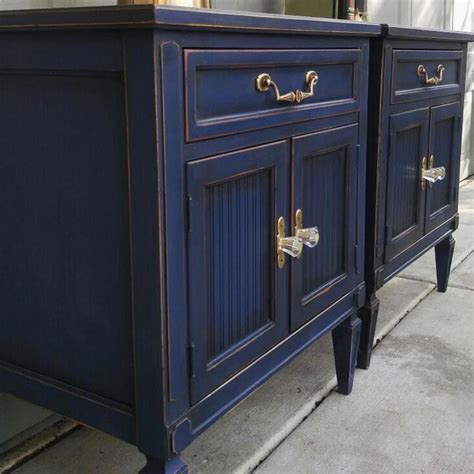 Small Nightstands Are Made Stunning With Chalk Paint By Annie Sloan In