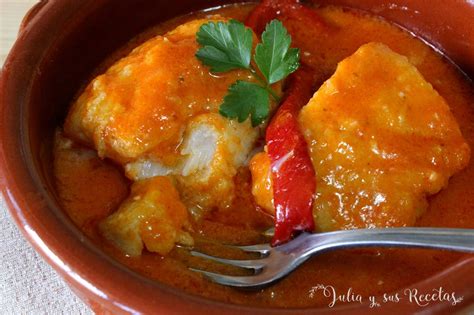 JULIA Y SUS RECETAS Bacalao a la vizcaína